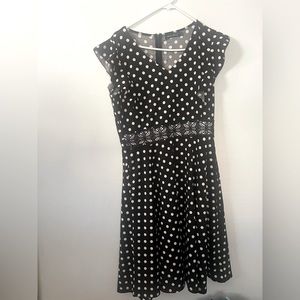 Black and White polka dot dress